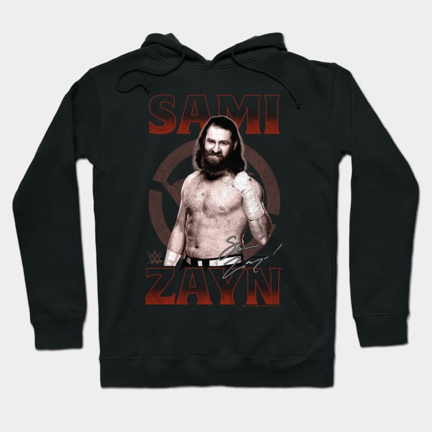 Sami Zayn Portrait Hoodie by Holman